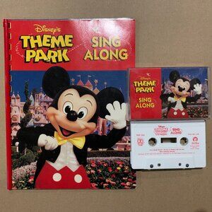 Disney's Theme Park Sing Along Cassette + Book (1997)